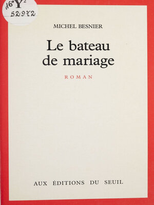 cover image of Le Bateau de mariage